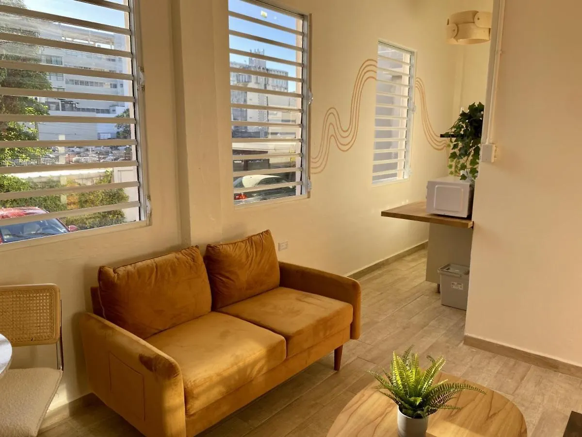 Sun-Drenched And Central Apartment In Santurce With Parking Apt 8 圣胡安 波多黎各